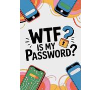 Stocking Stuffers: Password Book: WTF Is My Password: White Elephant Gifts Idea for Kids, Teens and Adults