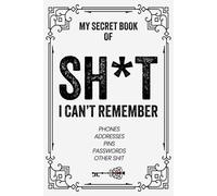 Stocking Stuffers: Password Logbook | Personal Organizer for Men and Women | Funny Christmas Gift for Adults 2025