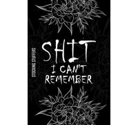 Stocking Stuffers: Shit I Can't Remember: An Organizer for All Your Passwords and Shit, Christmas Gifts ideas Stocking Stuffers for Adults