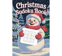 Stocking Stuffers: Sudoku Book for Kids 8-12 Ages: 100 Holiday Puzzles with Solutions, Easy Brain Games