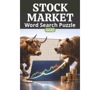 Stockmarket Word Search Puzzle Book: Word Searches about Stockmarket, Finance, Trading and more | higher difficulty | 45 puzzles | 90 pages | 6x9 inches | gift for vacations, holidays and relaxation