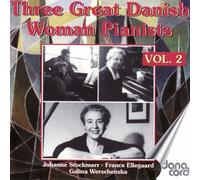 Stockmarr/Ellegaard 3 Great Danish Women Pianists Vol. 2 (CD) (Importación USA)