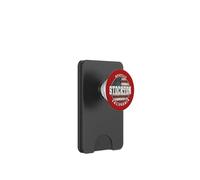 Stockton California, Bandera Americana Vintage PopSockets PopWallet para MagSafe