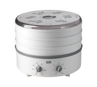 Stöckli Dörrex 0076.70 - Deshidratador con temporizador y rejilla de plástico, color gris claro