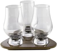 Stölzle Lausitz - 4 pc. cata de glencairn Set con 3 Vasos y holzb.