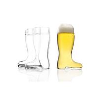 STÖLZLE LAUSITZ Bota de cerveza de 250 ml, juego de 3 unidades, vasos de cerveza elegantes de 0,25 l, aptos para lavavajillas, elegante cristal sin plomo, muy resistente a la rotura, vasos de alta