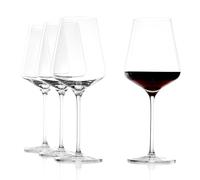 Stölzle Lausitz Copas de Bordeaux Quatrophil Set de 6, 645 ml - Elegantes Copas de Vino Tinto Ideales para Bordeaux - Aptas para Lavavajillas y Resistentes a Golpes