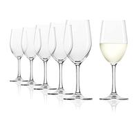 Stölzle Lausitz Copas de Vino Blanco Classic Juego de 6, 305ml - Cristal Robusto Ideal para Vinos Blancos y Tintos Suaves - Apto para Lavavajillas, Calidad Alemana
