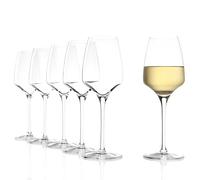 Stölzle Lausitz Copas de Vino Blanco Experience Set de 6 285 ml - Copas de Alta Calidad para Vino Blanco & Aperitivo - Elegantes Copas de Cristal - Apto para Lavavajillas