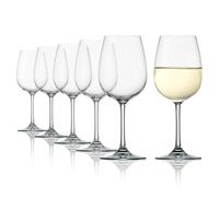 Stölzle Lausitz Copas de Vino Blanco Weinland Set de 6, 290 ml - Copas Ideales para Vinos Blancos Ligeros & Tintos - Elegantes Copas de Cristal - Apto para Lavavajillas & Resistente a Golpes