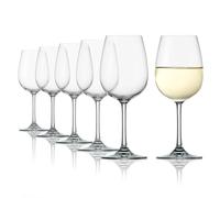 Stölzle Lausitz Copas de Vino Blanco Weinland Set de 6, 350 ml - Copas Ideales para Vinos Blancos Intensos & Tintos Medios - Elegantes Copas de Cristal - Apto para Lavavajillas & Fabricado en Alemania