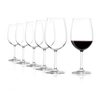 Stölzle Lausitz Copas de Vino Bordeaux Weinland Set de 6, 660ml - Elegantes Copas de Cristal para Vino Tinto - Perfectas para Vinos Complejos - Aptas para Lavavajillas, Hechas en Alemania