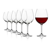 Stölzle Lausitz Copas de Vino Tinto Event Set de 6, 770 ml - Copas de Cristal para Vinos Borgoña - Máxima Liberación de Aromas - Apto para Lavavajillas y Resistente a Golpes