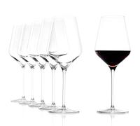 Stölzle Lausitz Copas de Vino Tinto Quatrophil Set de 6, 570 ml - Elegantes Copas ideales para Vino Tinto - Copas de Cristal para Máxima Liberación de Aroma - Resistentes a Lavavajillas y Golpes
