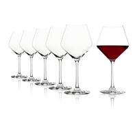 Stölzle Lausitz Copas de Vino Tinto Revolution Juego de 6, 545 ml - Elegantes Cristal Ideal para Borgoña - Aroma Óptimo - Resistentes y Aptas para Lavavajillas