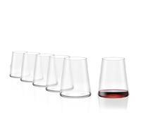 Stölzle Lausitz Symphony - Juego de 6 copas de vino tinto grandes y bulbosas, copas de vino tinto Stölzle