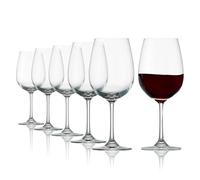 Stölzle Lausitz Copas de Vino Tinto Weinland Set de 6, 450 ml - Copas Elegantes para Bordeaux - Cristal para una Óptima Liberación de Aroma - Apto para Lavavajillas
