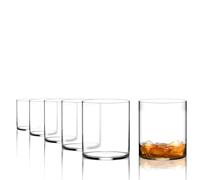 Stölzle Lausitz O.F. - Juego de 6 vasos de whisky (430 ml, aptos para lavavajillas, cristal), diseño moderno