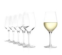 Stölzle Lausitz Copas Universales Exquisit Set de 6, 420 ml - Elegantes Copas de Cristal para Vino Blanco, Ideales también para Vinos Rosados y Tintos Ligeros - Resistentes a Lavavajillas y Golpes