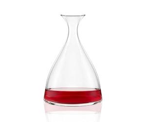 Stölzle Lausitz Decantador Barcelona Vulkanos 1,5 L - Elegante decantador de cristal soplado a mano para vino tinto - Máxima oxigenación - Apto para lavavajillas - Uso diario o profesional