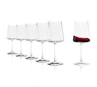 Stölzle Lausitz Copas de Bordeaux Power Set de 6, 650 ml - Copas de Vino de Alta Calidad Ideales para Bordeaux - Modernas Copas de Cristal para Maximizar el Sabor - Aptas para Lavavajillas