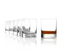 Stölzle Lausitz Juego de 6 vasos de agua de la serie New York Bar I para lavavajillas, grandes vasos de jugo I vasos universales de cristal sin plomo
