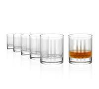 Stölzle Lausitz Juego de 6 vasos de whisky Soho, modernos, 320 ml, de cristal, aptos para lavavajillas