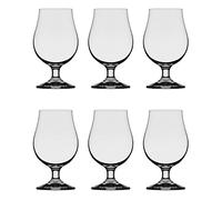 Stölzle Lausitz Set de 6 Copas de Cerveza Berlin 390 ml - Elegantes Copas Tulipa de Cristal para Pils y Cervezas Artesanales - Alta Calidad Alemana - Apto para Lavavajillas - Diseño Refinado