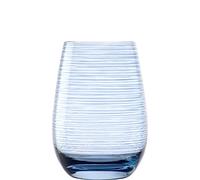 Stölzle Lausitz Twister - Vaso (8,5 cm), Color Gris y Azul
