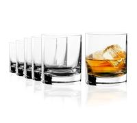 Stölzle Lausitz Vasos de Whisky New York Bar Set 6 Piezas 250 ml - Tumbler Elegantes de Cristal Sin Plomo - Vasos Premium para Whisky, Bourbon y Scotch - Apto para Lavavajillas, Fabricado en Alemania