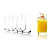 Stölzle Lausitz Vasos de Zumo Weinland Set de 6, 315ml - Vasos Universales para Zumo, Agua y Cócteles - Cristal - Resistentes a Golpes y Lavavajillas, Hecho en Alemania