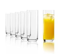 Stölzle Lausitz Vasos Highball Classic Juego de 6 395ml - Elegantes Vasos para Cócteles, Agua & Zumos - Cristal de Alta Calidad, Resistentes y Lavables