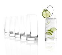 Stölzle Lausitz Vasos Highball Experience Juego de 6 480ml - Elegantes Vasos para Agua Cócteles y Jugo - Cristal de Alta Calidad Resistente y Apto para Lavavajillas Hecho en Alemania