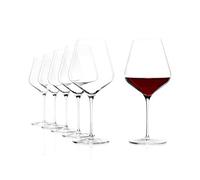 Stölzle Lausitz Verres à Vin Rouge Bourgogne Starlight 820ml I Lot de 6 verres à Vin Lavables au Lave-vaisselle et incassables I Verres à Vin hautement fonctionnels I Excellente qualité