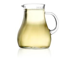 Stölzle-Oberglas 9251800047 Salzburg Jug with spiral optic 1l, con el anillo de prensa, 1 Pieza