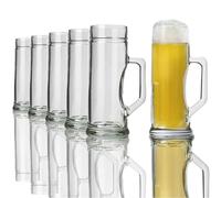 Stölzle Oberglas - Juego de 6 jarras de cerveza (0,3 L, apto para lavavajillas)