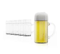 Stölzle Oberglas - Juego de 6 jarras de cerveza (0,5 L, 0,5 L, 0,5 L, apto para lavavajillas, 0,5 L)