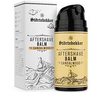 Störtebekker® Premium Bálsamo para después del afeitado para hombres - Contra la irritación de la piel, la irritación causada por el afeitado - Cuidado de la piel After Shave Balm (Sándalo)