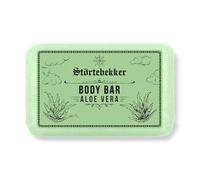 Störtebekker® Premium Body Bar Aloe Vera | Gel de ducha sólido para hombres y mujeres | Jabón de ducha sólido para hombre y mujer | Limpieza natural, espléndido aroma | hecho a mano y sin aditivos (1