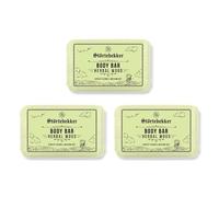 Störtebekker® Premium Body Bar Herbal Wood | Body Scrub Gel de ducha sólido para hombres | Jabón de ducha sólido para hombre y mujer | Limpieza natural, espléndido aroma | Hecho a mano y sin aditivos