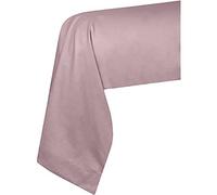 STOF - Funda de Almohada - Talla 45 x 185 cm - 100% algodón con certificación Oeko-Tex Color Viejo Rosa - Modelo Eden - Ropa de Cama para casa, Suave y cómoda - Mixta