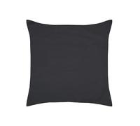 STOF - Funda de Almohada - Tamaño 63 x 63 cm - Calidad percal de algodón - 100% algodón con certificación Oeko-Tex - Color Antracita - Modelo Elíseo - Ropa de Cama para casa