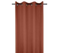 Stof Lovely Casa BEA - Cortina (140 x 260 cm, 100% poliéster), Color Terracota