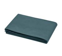 STOF - Sábana Plana - Tamaño 240 x 300 cm - 100% algodón con certificación Oeko-Tex - Color eucalipto - Modelo Eden - Ropa de Cama para casa - Suave y cómoda
