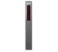 STOFF 6 Velas cónicas STOFF de ester & erik Burgundy red