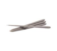 STOFF 6 Velas cónicas STOFF de ester & erik Warm grey