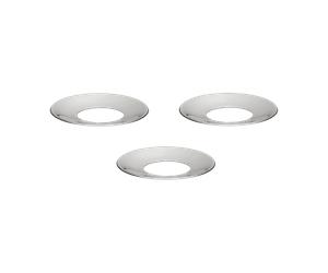 STOFF Nagel Protectores de vela STOFF Nagel 3-pack Cromo