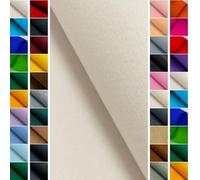 StoffBook Fieltro blanco para manualidades para guardería y bolsas, d220