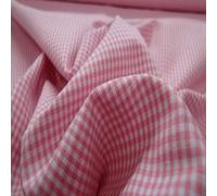 StoffBook Tela de Algodón Vichy Rosa de 2 mm Cuadrada para Cocina, c358