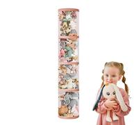 Stofftier Aufbewahrungsröhre - Stofftier Organizer Röhre Staubdichte vertikale durchsichtige Spielzeugaufbewahrung | Transparenter Tier-Organizer, großes Aufbewahrungsrohr für Spielzeug